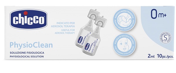 CHICCO SOLUZIONE PHYSIOCLEAN 2 ML 10 PEZZI - Farmacia Artemisia di Montecuollo Dott. Angelo snc