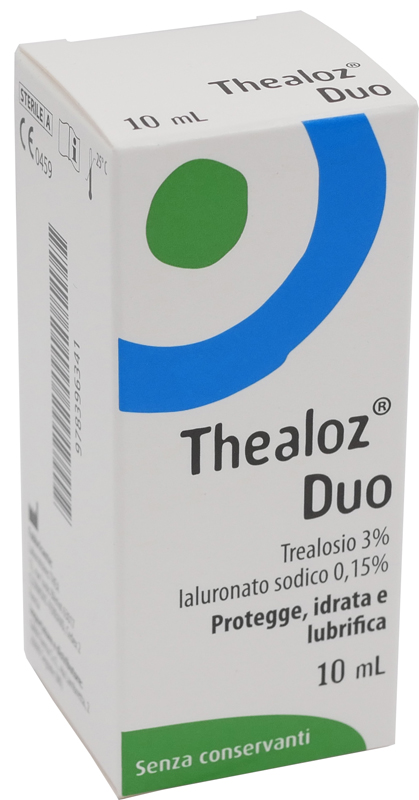 SOLUZIONE OCULARE THEALOZ DUO 10 ML - Farmacia Artemisia di Montecuollo Dott. Angelo snc