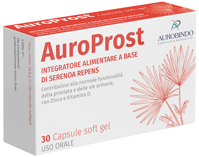 AUROPROST 30 CAPSULE - Farmacia Artemisia di Montecuollo Dott. Angelo snc