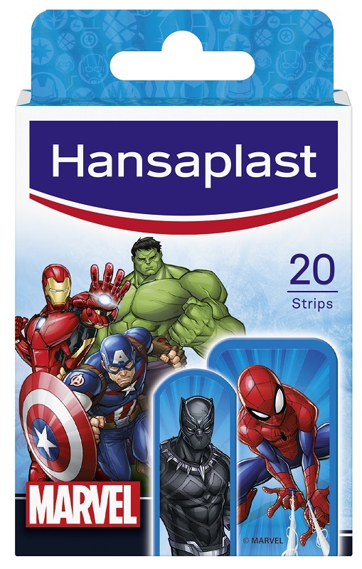 CEROTTO HANSAPLAST MARVEL 20 PEZZI - Farmacia Artemisia di Montecuollo Dott. Angelo snc