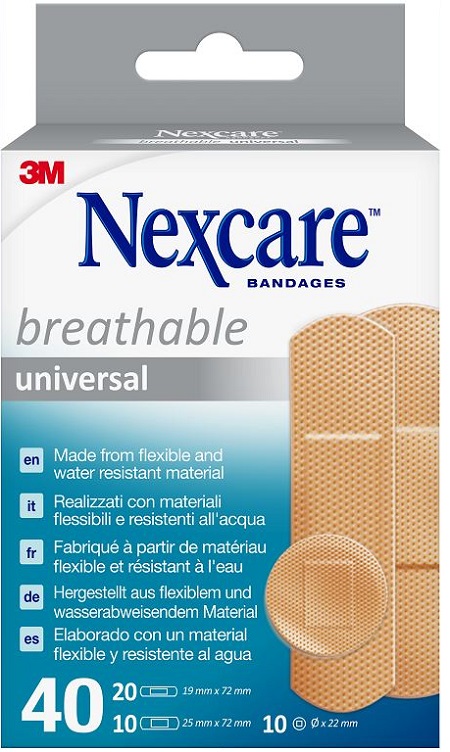CEROTTO PREPARATO NEXCARE UNIVERSAL ASSORTITI 20 CEROTTO 19X72MM + 10 CEROTTO 25X72MM + 10 CEROTTO TONDI 22,5MM - Farmacia Artemisia di Montecuollo Dott. Angelo snc