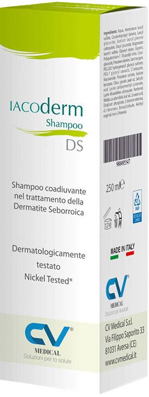 IACODERM SHAMPOO DS 250 ML - Farmacia Artemisia di Montecuollo Dott. Angelo snc