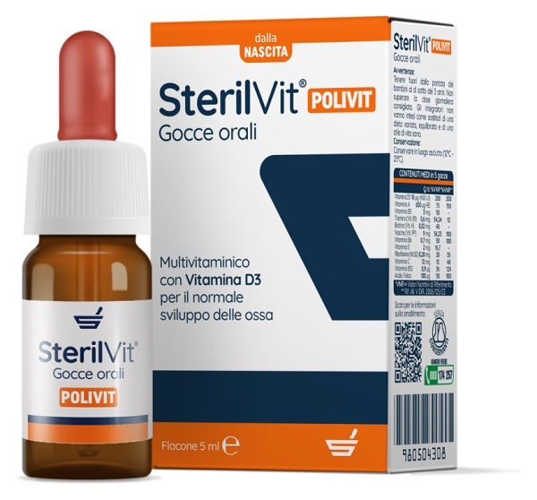 STERILVIT POLIVIT GOCCE 5 ML - Farmacia Artemisia di Montecuollo Dott. Angelo snc