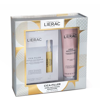 LIERAC CF CICA FILLER 3 FIALE X 10 ML + DEMAQUILLANT MOUSSE 150 ML - Farmacia Artemisia di Montecuollo Dott. Angelo snc