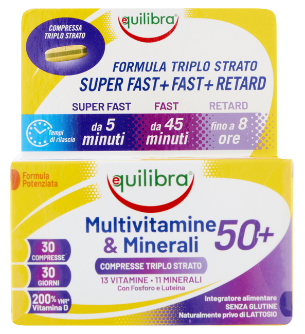 MULTIVITAMINE&MINERALI 50+ 30 COMPRESSE - Farmacia Artemisia di Montecuollo Dott. Angelo snc