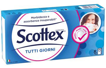 SCOTTEX TUTTI GIORNI 8 PEZZI - Farmacia Artemisia di Montecuollo Dott. Angelo snc