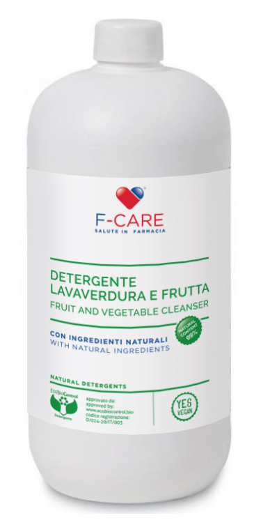 F CARE DETERGENTE VERDURA FRUTTA BIO 1000 ML - Farmacia Artemisia di Montecuollo Dott. Angelo snc
