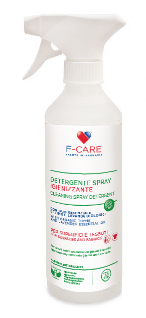 F CARE SPRAY IGIENIZZANTE BIO 500 ML - Farmacia Artemisia di Montecuollo Dott. Angelo snc