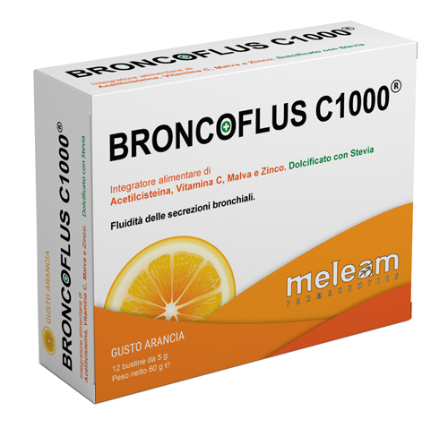 BRONCOFLUS C1000 12 BUSTINE - Farmacia Artemisia di Montecuollo Dott. Angelo snc