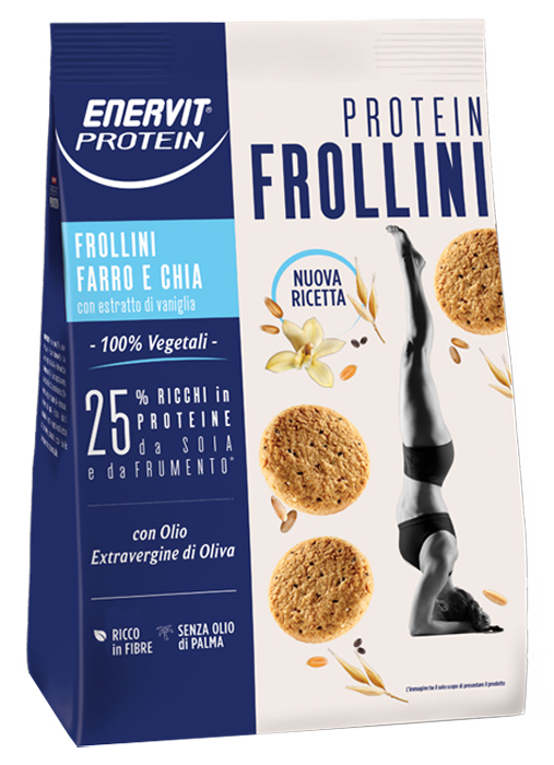 ENERVIT PROTEIN FROLLINI FARRO CHIA 200 G - Farmacia Artemisia di Montecuollo Dott. Angelo snc