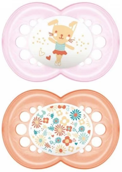 MAM SUCCHIETTO ORIGINAL 16+ SILICONE FEMMINA 2 PEZZI - Farmacia Artemisia di Montecuollo Dott. Angelo snc