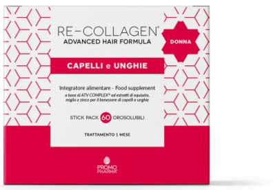 RE-COLLAGEN DONNA CAPELLI UNGHIE 60 STICK - Farmacia Artemisia di Montecuollo Dott. Angelo snc