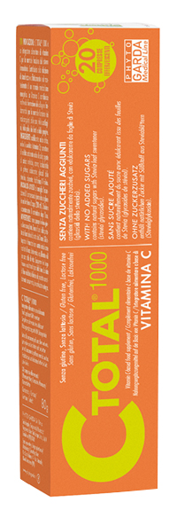 C TOTAL 1000 VITAMINA C 20 COMPRESSE EFFERVESCENTI - Farmacia Artemisia di Montecuollo Dott. Angelo snc