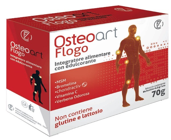 OSTEOART FLOGO 14 BUSTINE CON EDULCORANTE SENZA GLUTINE E LATTOSIO - Farmacia Artemisia di Montecuollo Dott. Angelo snc