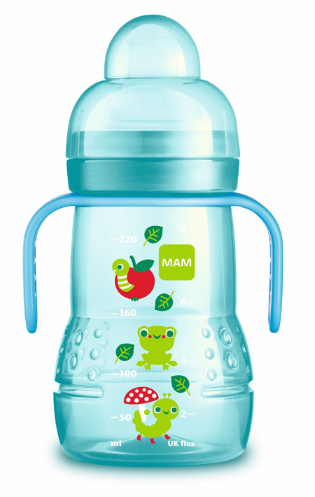 MAM TRAINER 220 ML 4+ BECCUCCIO SOFT SILICONE FEMMINA - Farmacia Artemisia di Montecuollo Dott. Angelo snc