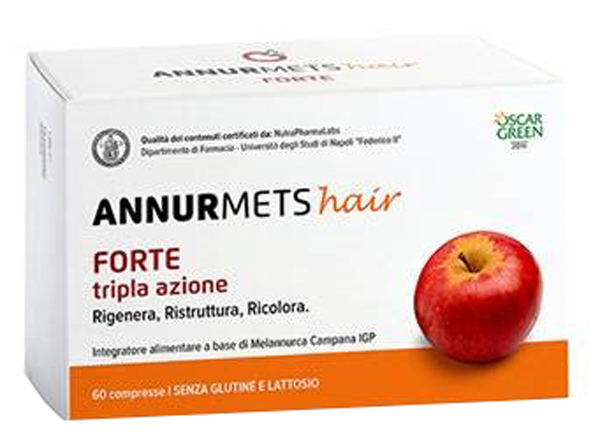 ANNURMETS HAIR FORTE TRIPLA AZIONE 60 COMPRESSE - Farmacia Artemisia di Montecuollo Dott. Angelo snc