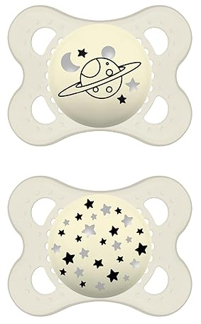 MAM SUCCHIETTO ORIGINAL NIGHT 2-6 MESI SILICONE NEUTRO 2 PEZZI - Farmacia Artemisia di Montecuollo Dott. Angelo snc