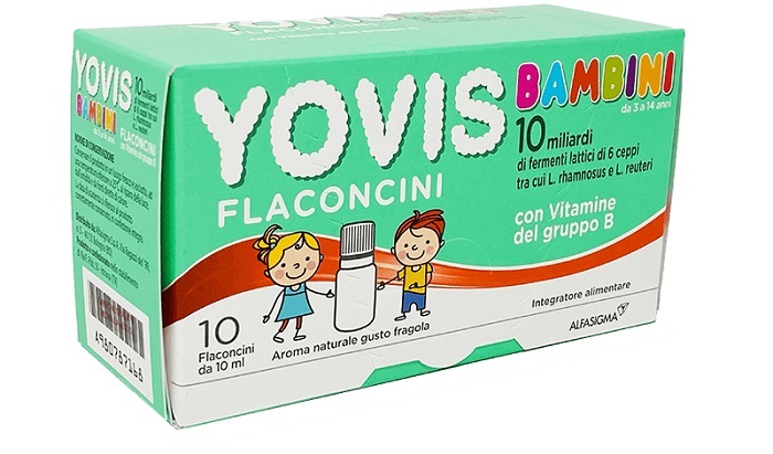 YOVIS BAMBINI FRAGOLA 10 FLACONCINI DA 10 ML - Farmacia Artemisia di Montecuollo Dott. Angelo snc