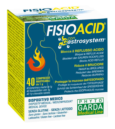 FISIOACID 40 COMPRESSE MASTICABILI - Farmacia Artemisia di Montecuollo Dott. Angelo snc