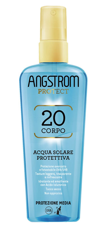 ANGSTROM ACQUA SOLARE PROTETTIVA SPF 20 140 ML - Farmacia Artemisia di Montecuollo Dott. Angelo snc