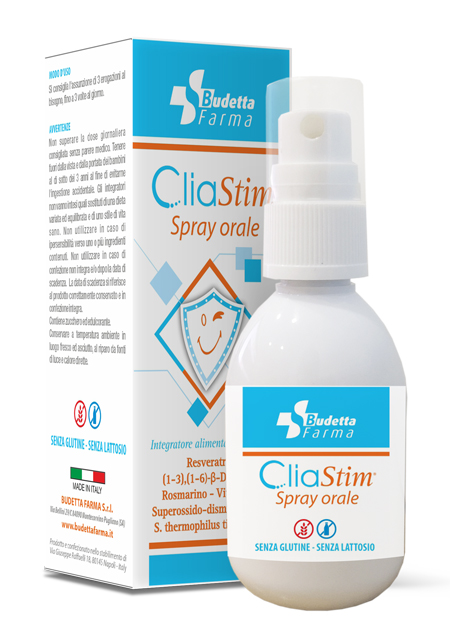 CLIASTIM SPRAY ORALE 20 ML - Farmacia Artemisia di Montecuollo Dott. Angelo snc