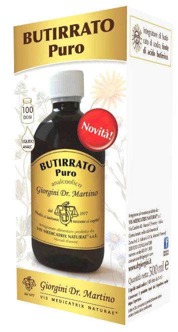 BUTIRRATO PURO LIQUIDO ANALCOLICO 500 ML - Farmacia Artemisia di Montecuollo Dott. Angelo snc