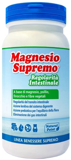 MAGNESIO SUPREMO REGOLARITA' INTESTINALE 150 G - Farmacia Artemisia di Montecuollo Dott. Angelo snc