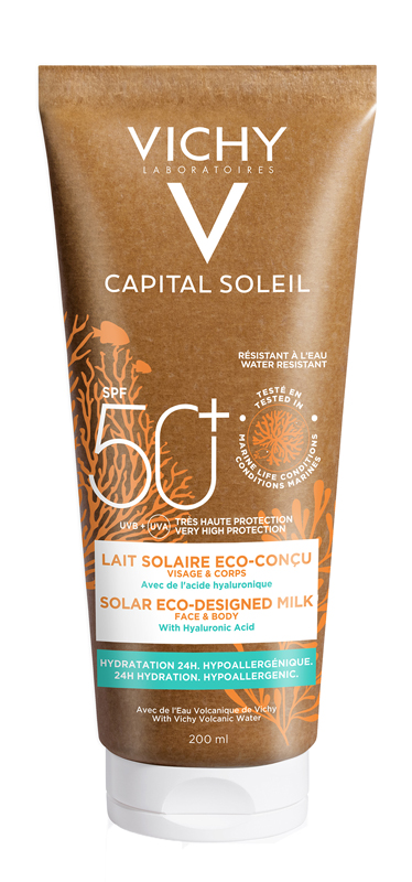 CAPITAL SOLEIL LATTE SOLARE ECO-SOSTENIBILE SPF50+ 200 ML - Farmacia Artemisia di Montecuollo Dott. Angelo snc