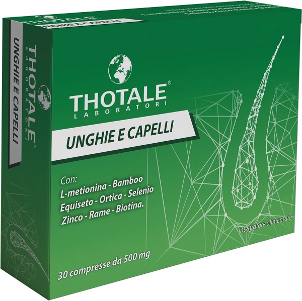 THOTALE UNGHIE E CAPELLI 30 COMPRESSE - Farmacia Artemisia di Montecuollo Dott. Angelo snc