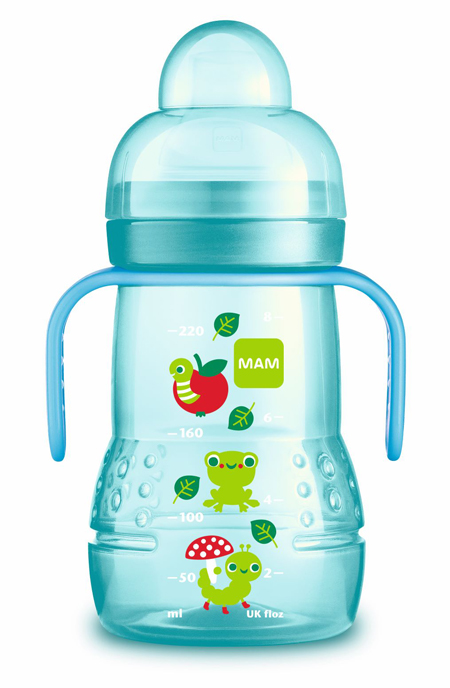 MAM TRAINER 220 ML 4+ BECCUCCIO SOFT SILICONE NEUTRO - Farmacia Artemisia di Montecuollo Dott. Angelo snc