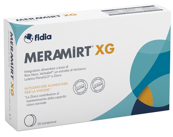 MERAMIRT XG 20 COMPRESSE - Farmacia Artemisia di Montecuollo Dott. Angelo snc
