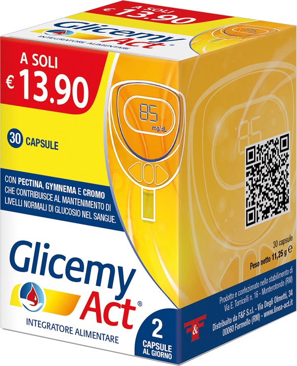 GLICEMY ACT 30 CAPSULE - Farmacia Artemisia di Montecuollo Dott. Angelo snc