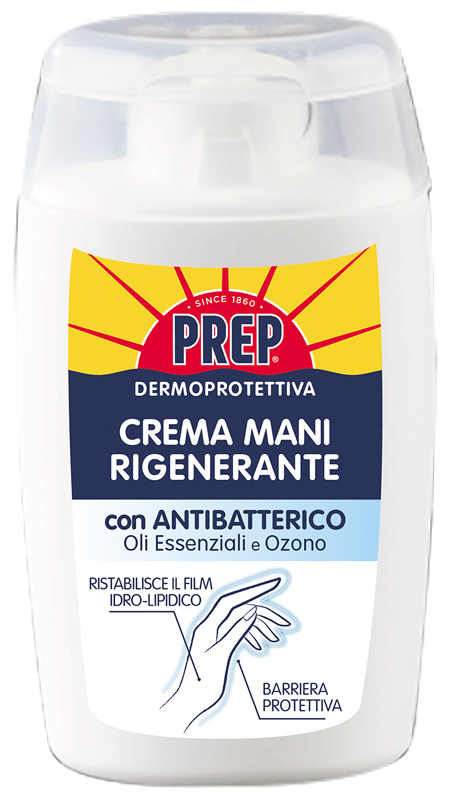 PREP CREMA MANI RIGENERANTE CON ANTIBATTERICO 100 ML - Farmacia Artemisia di Montecuollo Dott. Angelo snc
