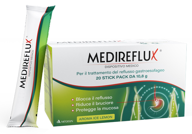 MEDIREFLUX 20 STICK DM - Farmacia Artemisia di Montecuollo Dott. Angelo snc