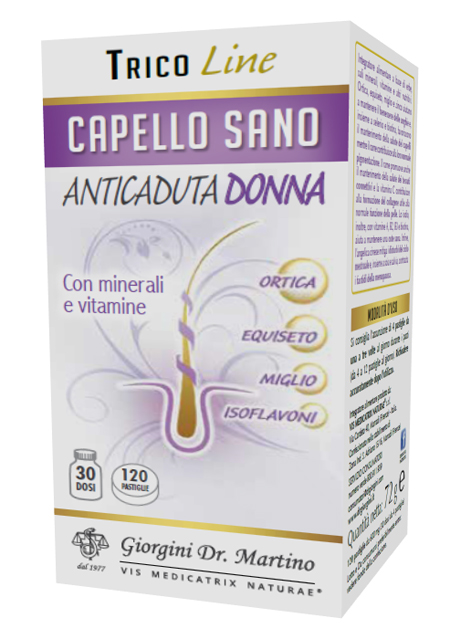 CAPELLO SANO ANTICADUTA DONNA 120 PASTIGLIE - Farmacia Artemisia di Montecuollo Dott. Angelo snc