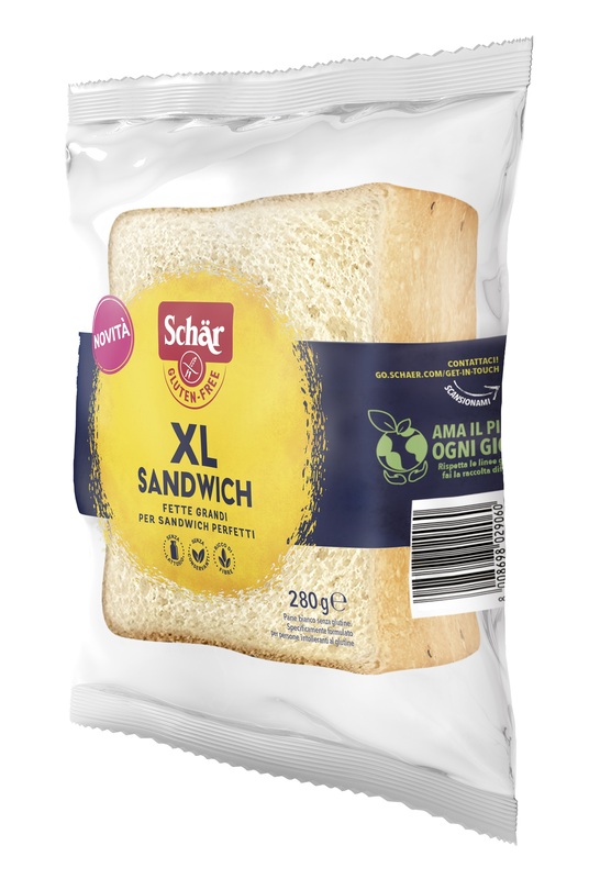 SCHAR XL SANDWICH PANE BIANCO SENZA LATTOSIO 280 G - Farmacia Artemisia di Montecuollo Dott. Angelo snc
