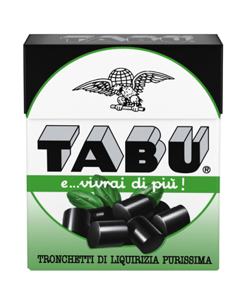 TABU TRONCHETTI LIQUIRIZIA PURISSIMA 24 G - Farmacia Artemisia di Montecuollo Dott. Angelo snc
