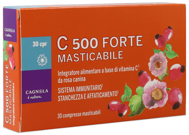 C500 FORTE MASTICABILE 30 COMPRESSE - Farmacia Artemisia di Montecuollo Dott. Angelo snc