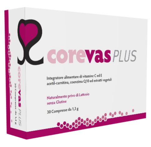 COREVAS PLUS 30 COMPRESSE - Farmacia Artemisia di Montecuollo Dott. Angelo snc