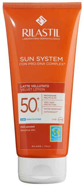 RILASTIL SUN SYSTEM PHOTO PROTECTION TERAPY SPF 50+ LATTE VELLUTANTE 200 ML - Farmacia Artemisia di Montecuollo Dott. Angelo snc
