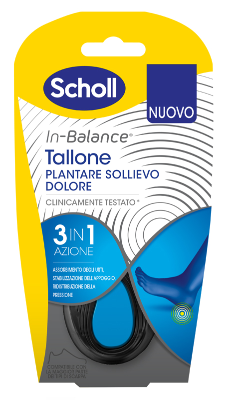 SCHOLL PLANTARE TALLONE L 2 PEZZI - Farmacia Artemisia di Montecuollo Dott. Angelo snc