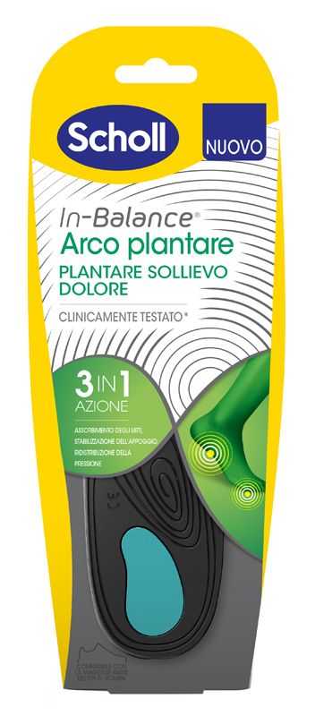 SCHOLL PLANTARE ARCO L 2 PEZZI - Farmacia Artemisia di Montecuollo Dott. Angelo snc