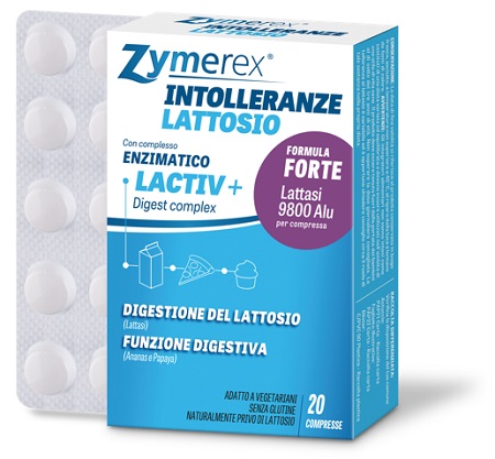 ZYMEREX INTOLLERANZE LATTOSIO 20 COMPRESSE RIVESTITE - Farmacia Artemisia di Montecuollo Dott. Angelo snc