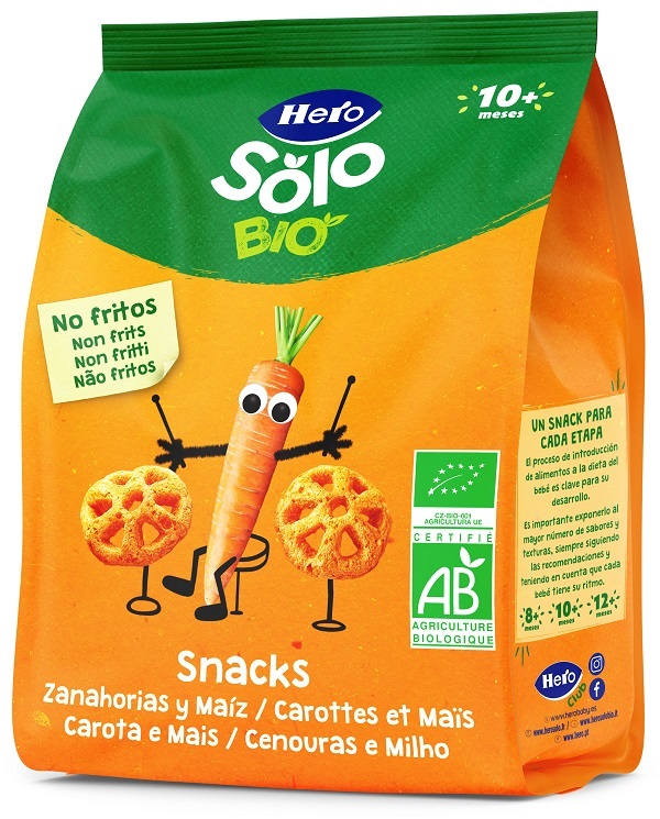 HERO BABY SOLO SNACK CAROTA MAIS 40 G - Farmacia Artemisia di Montecuollo Dott. Angelo snc