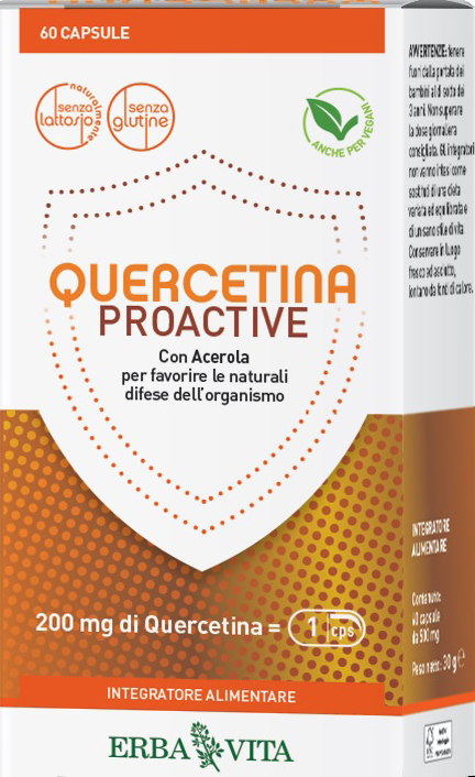 QUERCETINA PROACTIVE 60 CAPSULE - Farmacia Artemisia di Montecuollo Dott. Angelo snc