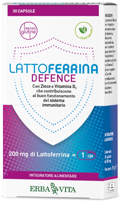 LATTOFERRINA DEFENCE 30 CAPSULE - Farmacia Artemisia di Montecuollo Dott. Angelo snc