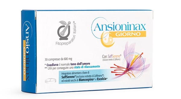FITOPREPARATORI ITALIANI ANSIONINAX GIORNO 30 COMPRESSE - Farmacia Artemisia di Montecuollo Dott. Angelo snc