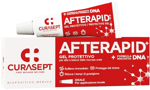 CURASEPT GEL AFTE RAPID DNA 10 ML - Farmacia Artemisia di Montecuollo Dott. Angelo snc