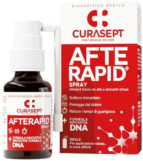 CURASEPT SPRAY AFTE RAPID DNA 15 ML - Farmacia Artemisia di Montecuollo Dott. Angelo snc