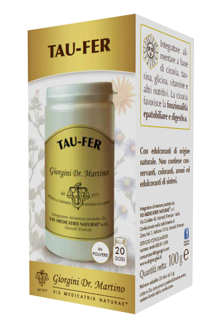 TAU FER POLVERE 100 G - Farmacia Artemisia di Montecuollo Dott. Angelo snc